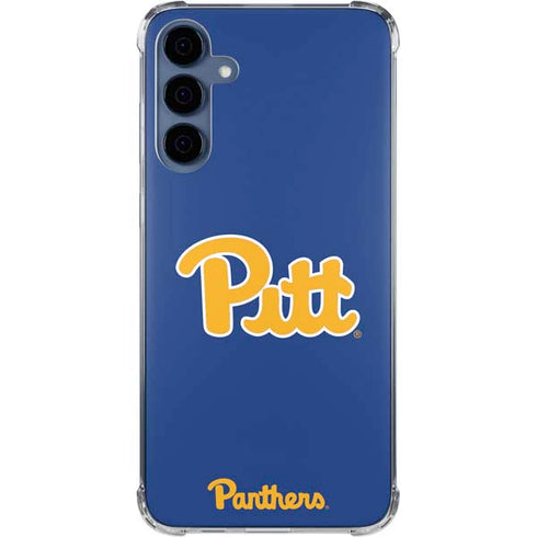 University of Pittsburgh Pitt Panthers Galaxy A35 5G Clear Case